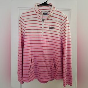 Vineyard Vines Pink and White Striped Shep Shirt